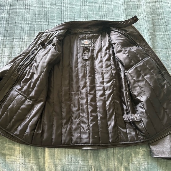 Mens XL Harley-Davidson Leather Jacket - Picture 4 of 6